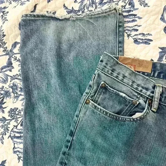 Loose Fit Women's Straight Leg 90s Mom Jeans Fall Back to School l SIZE 36/32 - Picture 4 of 7